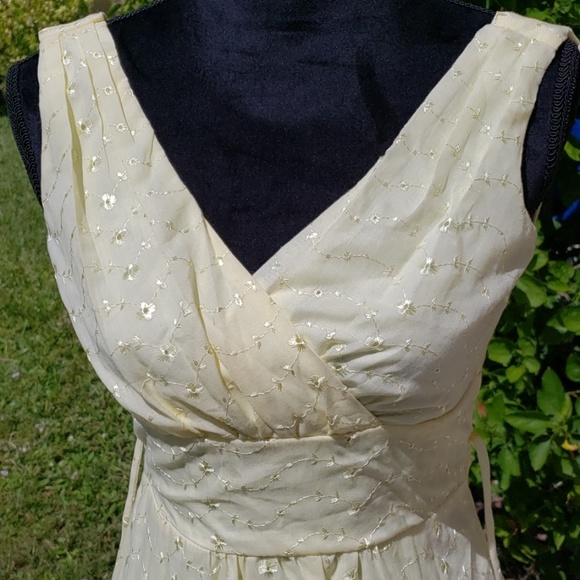 💐Blue Sage beautiful yellow dress - Picture 5 of 8